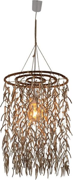 näve Pendelleuchte Kokos, ohne Leuchtmittel, Material: Kokos, Rattan, 1x E27 max. 40W LED, d: 40cm