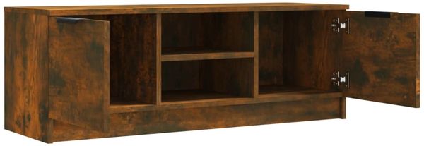 vidaXL TV-Schrank Räuchereiche 102 x 35 x 36,5 cm Holzwerkstoff [817132] Bild 4