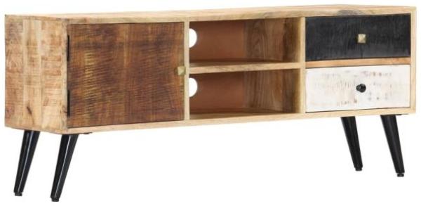 vidaXL TV-Schrank 115×30×47 cm Mango-Massivholz 282878
