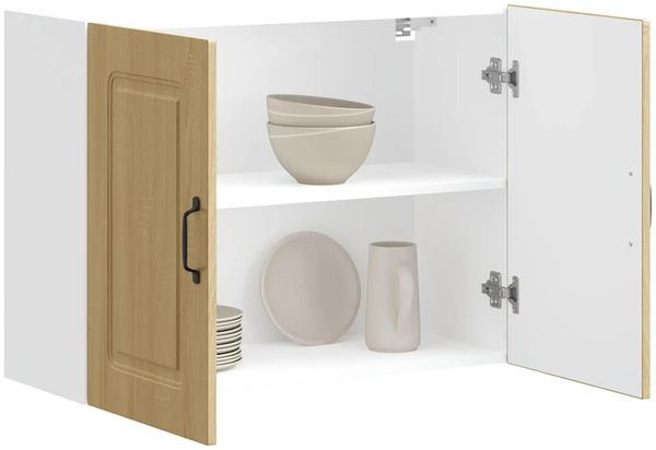 vidaXL Küchen-Hängeschrank Kalmar Sonoma-Eiche Holzwerkstoff 853590 Bild 4