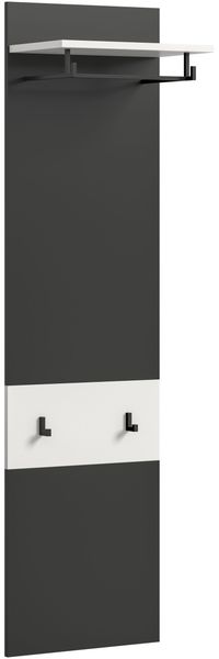 Paneel (B/H/T: 45x165x29 cm) in weiß Nachbildung