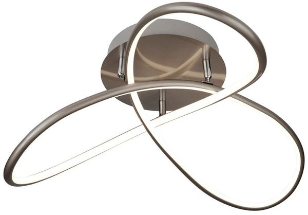 29W Magic Led Deckenbündige Leuchte, Satin Silber 3000K