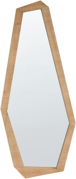 Wandspiegel CHANU 44 cm 104 cm Hellbraun