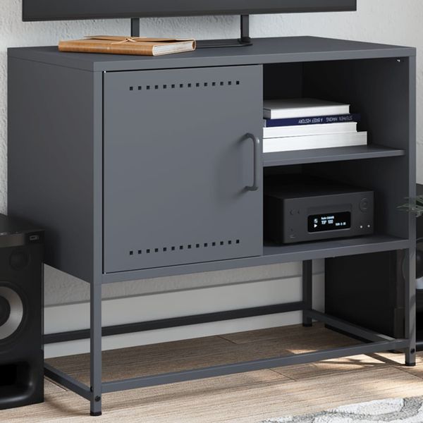 vidaXL TV-Schrank Rosa 100,5x39x60,5 cm Stahl 846543