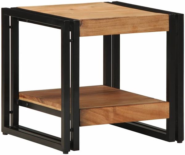 vidaXL Couchtisch Braun 40 x 40 x 38 cm Massivholz Akazie 4102725