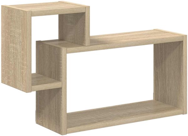 vidaXL Wandregal Wandhalterung Sonoma-Eiche 55 x 15 x 35 cm 8012110