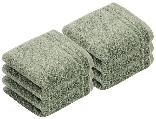 Vossen Gästehandtücher 6er Pack Gästetuch 30x50 cm Vienna Style Superso, Frottier (Spar-Set, 6-St), Vegan