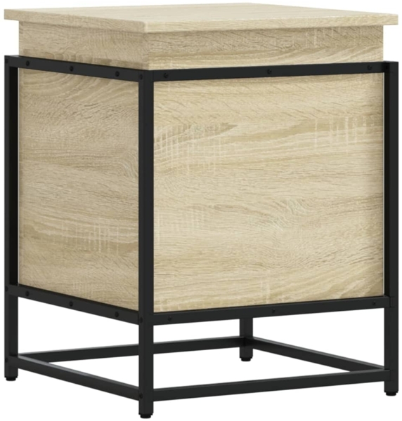 vidaXL Aufbewahrungsbox mit Deckel Sonoma 40x40x51,5 cm Holzwerkstoff 848790