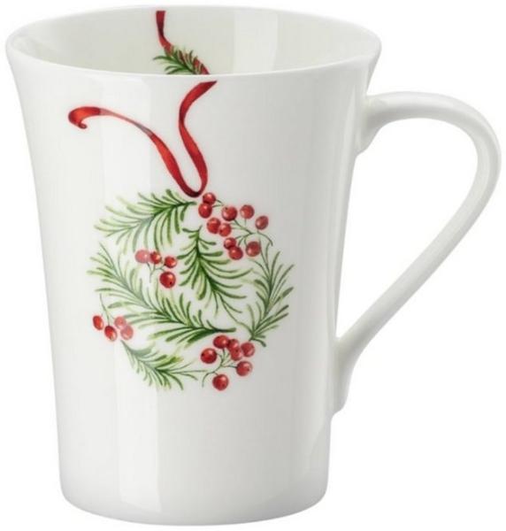 Hutschenreuther Becher mit Henkel My Christmas Mug A merry Christmas, Tasse, Bone China, Mehrfarbig, 400 ml, 02048-727446-15505