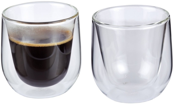 Espresso Kaffee Milchkaffee Latte Macchiato Gläser cilio VERONA doppelwandig Kaffee-Glas VERONA