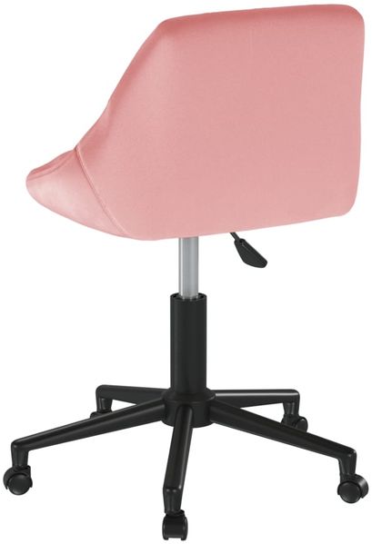 vidaXL Esszimmerstuhl Drehbar Rosa Samt 3089037 Bild 4
