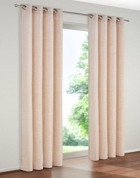 Wirth Vorhang Trondheim 234 g/m² (1 St), Ösen, blickdicht, Chenille