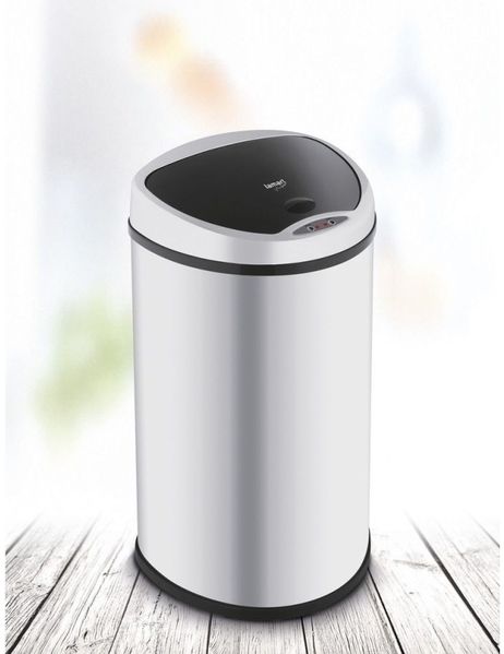 Lamart Sensor berührungsloser Mülleimer 58 L Edelstahl (LT8045)