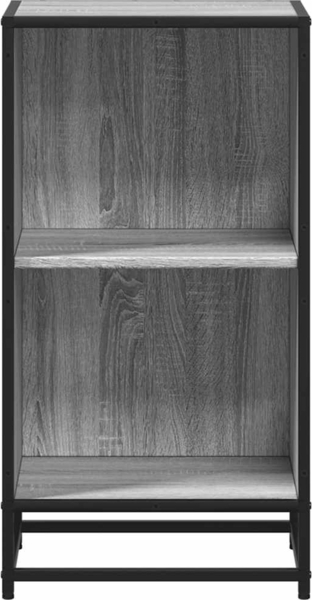 vidaXL Bücherregal Grau Sonoma 40x35x76 cm Holzwerkstoff 849097 Bild 3