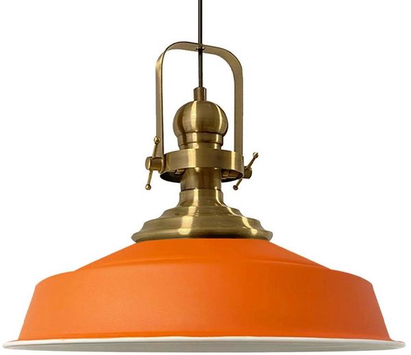 Bamyum Pendelleuchte Bamyum Pendelleuchte I Aslet l Ø41 cm E27 Metall Vintage Lampe, ohne Leuchtmittel