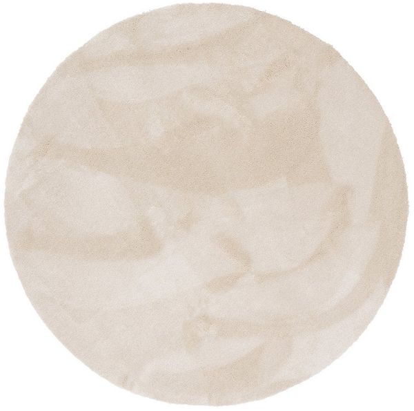Snapstyle Hochflor-Teppich Super Soft Hochflorteppich Livorno Rund, Rund, Höhe: 17 mm