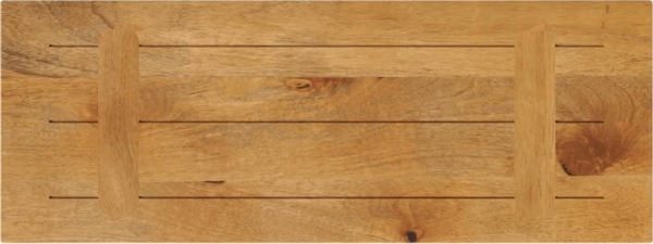 vidaXL Tischplatte 70x40x2,5 cm Rechteckig Massivholz Mango 371577 Bild 4
