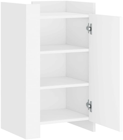 vidaXL Sideboard Weiß 45x35x75 cm Holzwerkstoff 848395 Bild 7