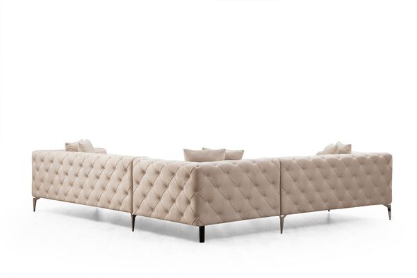 Ecksofa, 'Como', 70 x 270 x 310, Ekru Bild 5