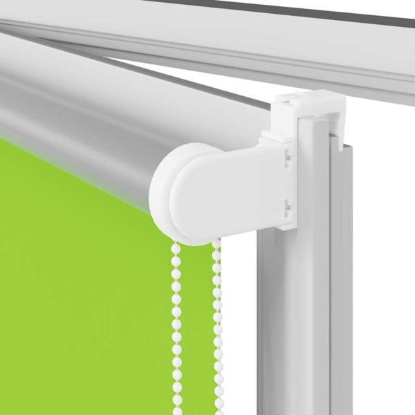 vidaXL Verdunkelungsrollo Grün 140x210cm Stoffbreite 136,6cm Polyester 4011318 Bild 10