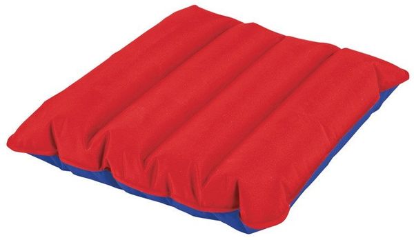 Happy People Sitzkissen 38x38 cm rot/blau 78037