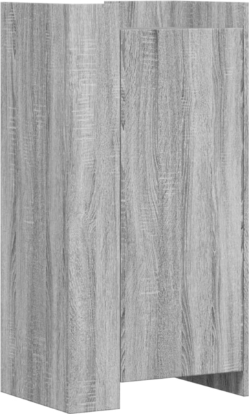 vidaXL Schuhschrank Grau Sonoma 52x37,5x100 cm Holzwerkstoff 848442