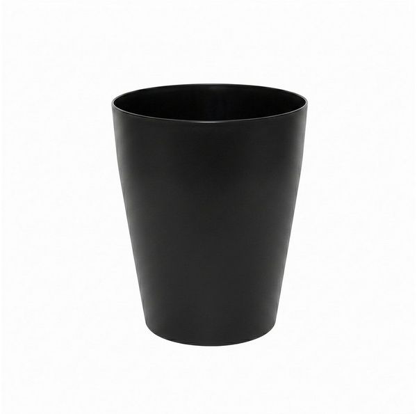 Sinoba Papierkorb rund moderner Mülleimer Papiereimer 788789, aus Kunststoff ideal für Kinderzimmer Küche Büro, 12 Liter Höhe 26,5cm