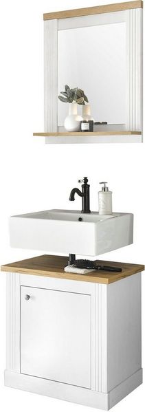 Home affaire Badmöbel-Set WESTMINSTER, (2-St), im romantischen Landhausstil, exclusiv by Otto