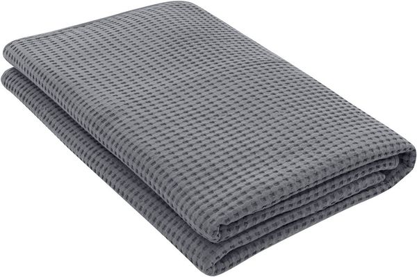 andas Tagesdecke GRETA, in Waffelpiqué Optik, viele Farben erhältlich, Decke ab 150x250 cm