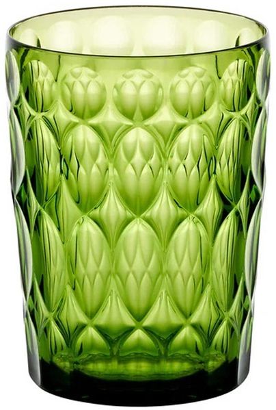 Guzzini Trinkglas hoch Dekor 1 Vanity Water lily green