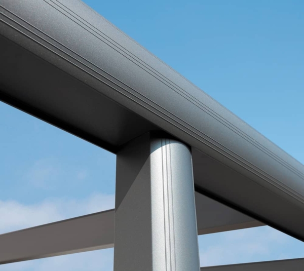 Skan Holz Aluminium Terrassenüberdachung Monza |