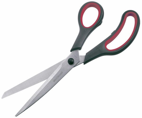 WESTMARK Haushaltsschere 25 cm – Haushaltsschere ideal für das schneiden von Kunststoff, Papier
