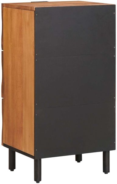 vidaXL Sideboard mit Speicher Akazienbraune Oberfläche 40 x 33 x 75 cm 4017923 Bild 5
