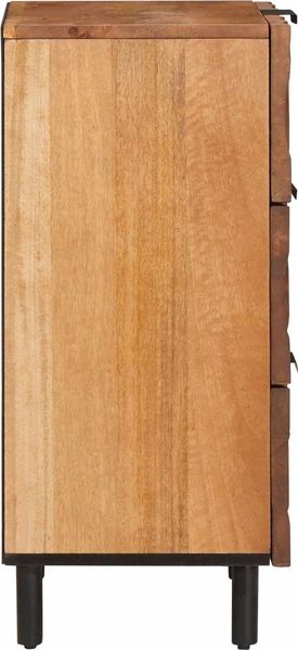 vidaXL Sideboard mit Speicher Akazienbraune Oberfläche 40 x 33 x 75 cm 4017923 Bild 4