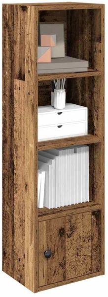 vidaXL Bücherregal Altholz-Optik 31x24x102 cm Holzwerkstoff 860344