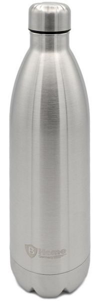 Hochwertige Thermo Trinkflasche - 1000 ml, Edelstahl, temperaturbeständig