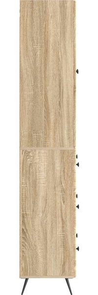 vidaXL Schrankset 2 pcs Sonoma-Eiche 66 x 34,5 x 90 cm Holzwerkstoff 3416882 Bild 5