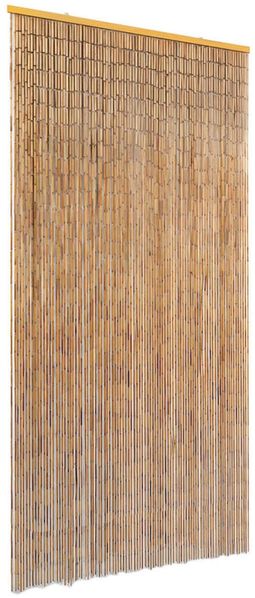 vidaXL Insektenschutz Türvorhang Bambus 90 x 220 cm 43721