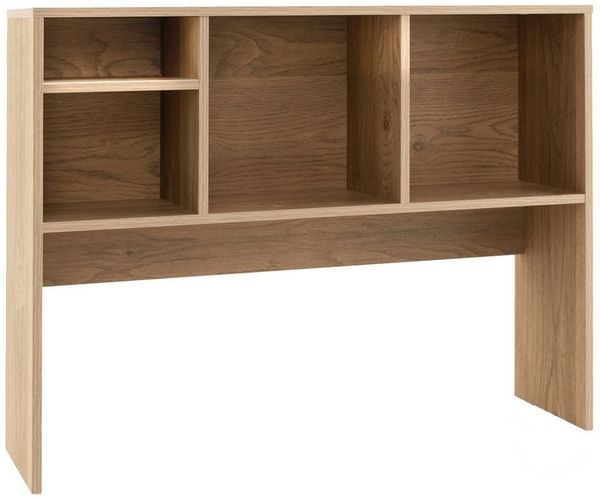 KOMFOTTEU Regal-Schreibtisch, Bücherregal mit 4 offene Ablagen