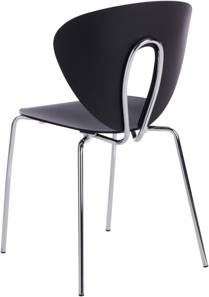 Esszimmerstuhl 2er Set TRACY Schwarz Bild 6