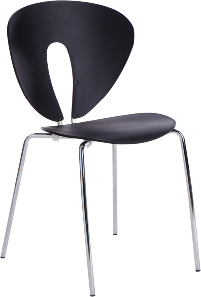 Esszimmerstuhl 2er Set TRACY Schwarz Bild 5