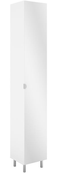Mehrzweckschrank >TARRAGONA 1< in weiß - 33,5x195,5x31,5cm (BxHxT)