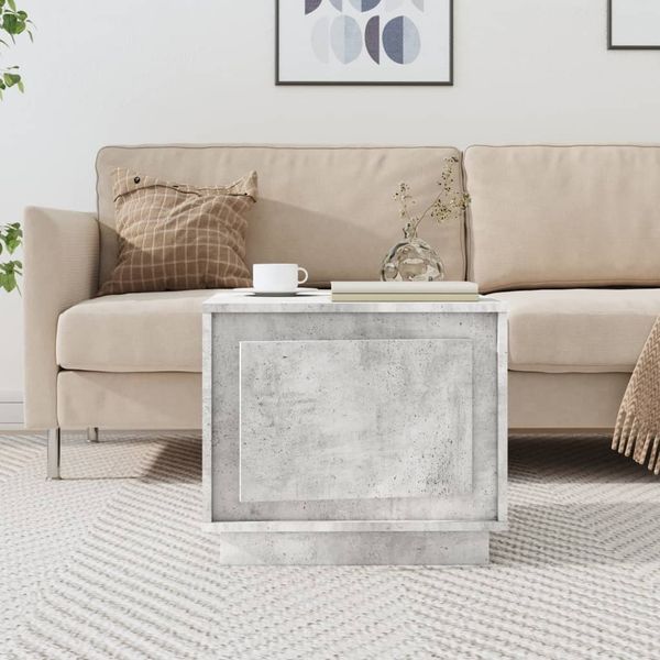 vidaXL Couchtisch Betongrau 51x50x44 cm Holzwerkstoff 819872