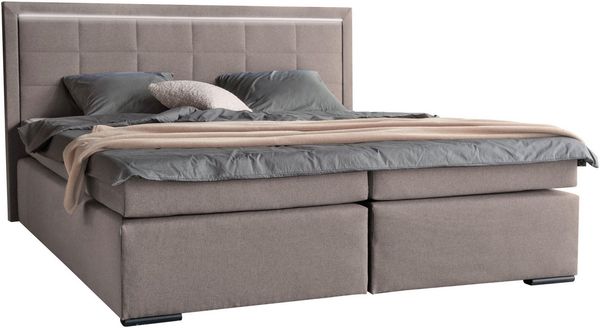 COLLECTION AB Boxspringbett 30 Jahre Jubiläums-Modell Athena, in H2,H3 & H4, wahlweise mit LED-Leiste
