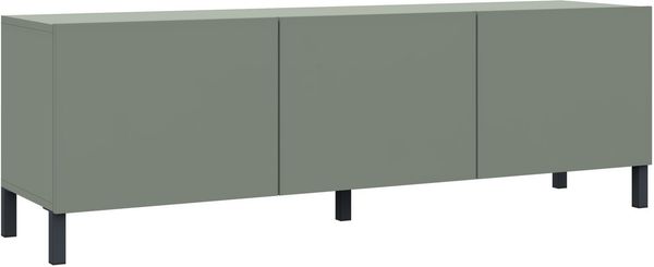 borchardt Möbel Lowboard Sophia, TV-Schrank mit Metallfüßen, Metallfüße, grifflose Optik