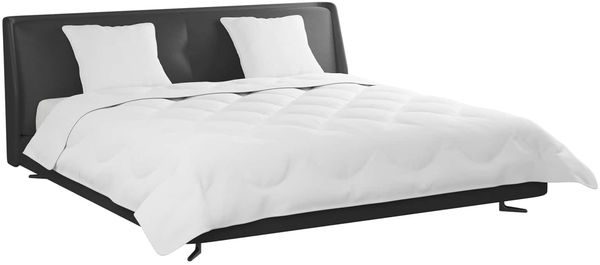 vidaXL Bettdecke mit Kissen 3 pcs Weiß Mikrofaser 3377436 Bild 3