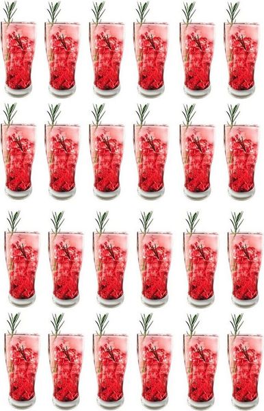 Provance Cocktailglas 24 x Cocktailglas 300ml Ø 6,5 x 15 cm Höhe, 24-tlg.