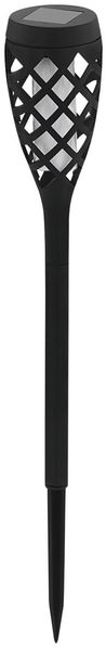 Eglo 48832 Solarleuchte Z_SOLAR LED 10x0,06W Kunststoff schwarz H:31cm Ø6. 5cm mit ein/aus Schalter