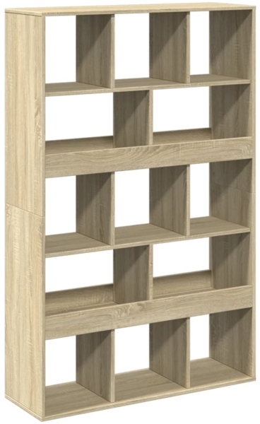 vidaXL Bücherregal Sonoma-Eiche 100x33x156,5 cm Holzwerkstoff 3309368