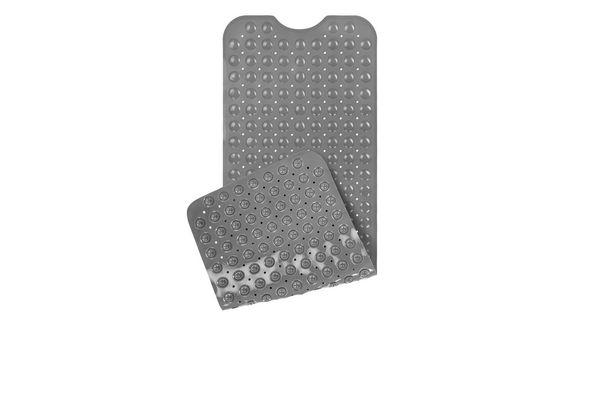 StickandShine Badematte Badewanneneinlage 100 x 41 cm eckig Saugnoppen Badematte Antirutsch